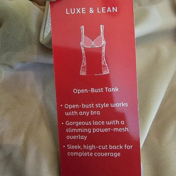 NWT Spanx Assets Red Hot Label Clever Controller Tank in tan - Picture 8 of 9